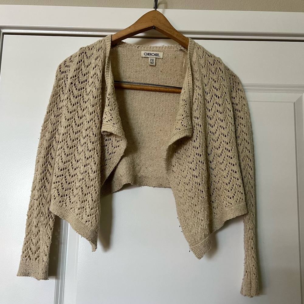 Gold Cherokee Cardigan